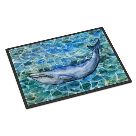 Carolines Treasures 18 x 27 in. Humpback Whale Indoor or Outdoor Mat BB5340MAT